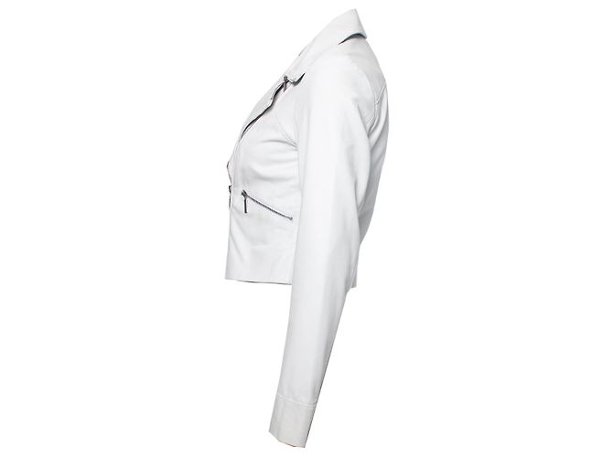 Autre Marque Arma, Weiße Lederjacke - Ansicht 3