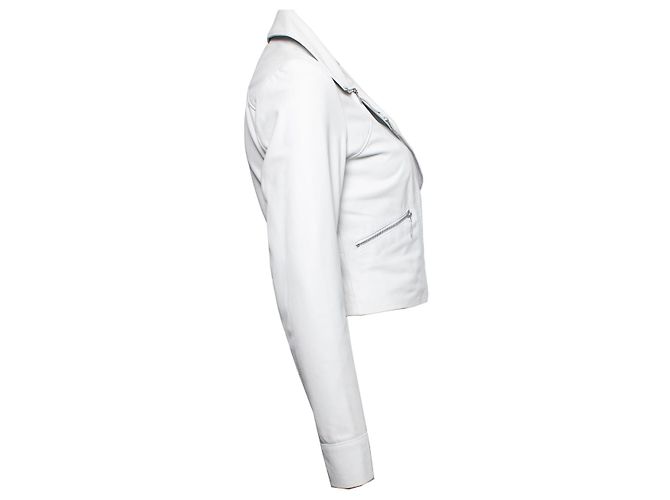 Autre Marque Arma, Weiße Lederjacke - Ansicht 4