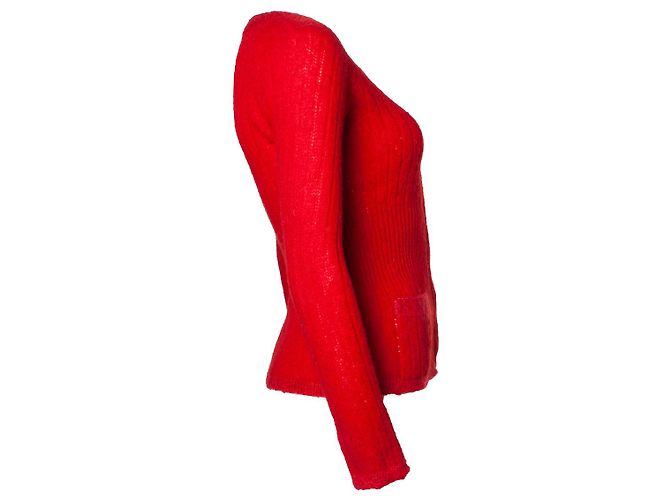 MONCLER, Cárdigan rojo Roja - vista 3