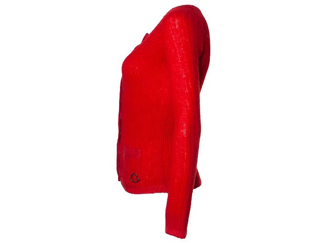 MONCLER, Cárdigan rojo Roja - vista 4