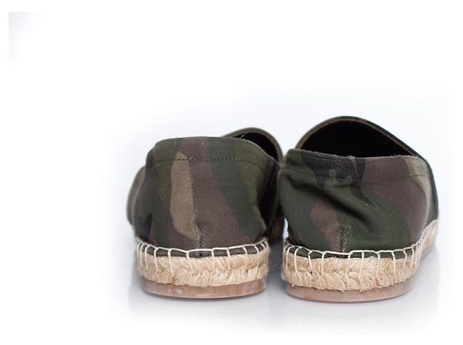 Valentino Garavani, Canvas-Espadrilles in Armeegrün - Ansicht 3