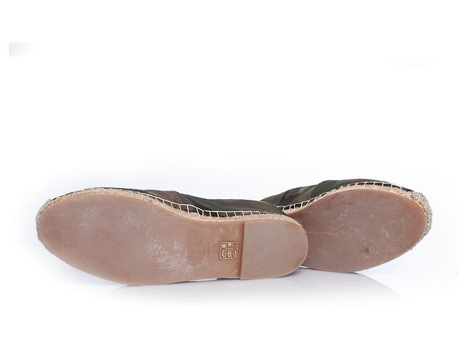Valentino Garavani, Canvas-Espadrilles in Armeegrün - Ansicht 7