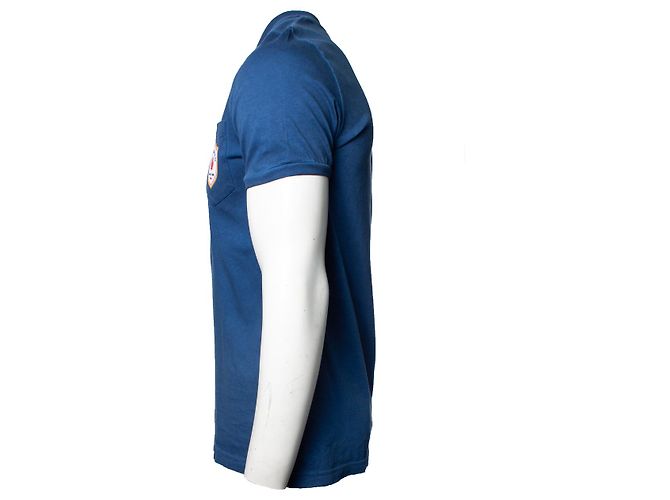 Dsquared2, Camiseta cuello pico azul - vista 4