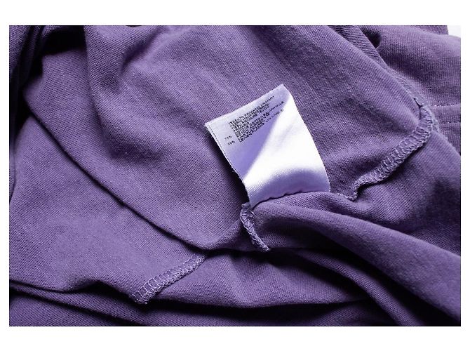 Dsquared2, Camiseta com decote em V e logo Roxo - vista 6