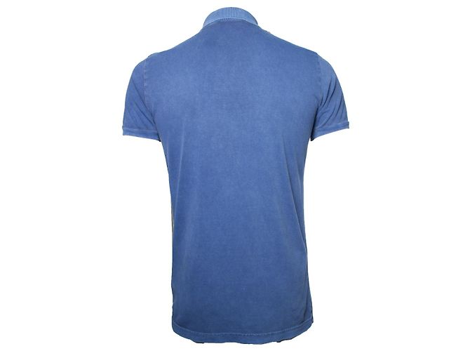 Polo Dsquared2 de algodão azul - vista 2