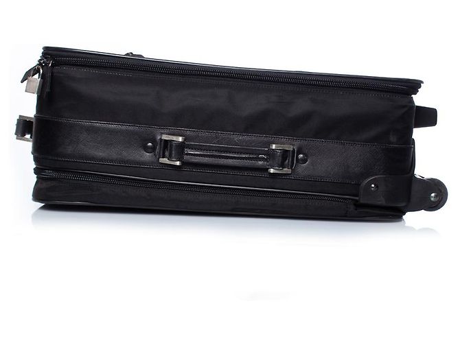 Prada, piccolo bagaglio a mano in nylon Nero - vista 4
