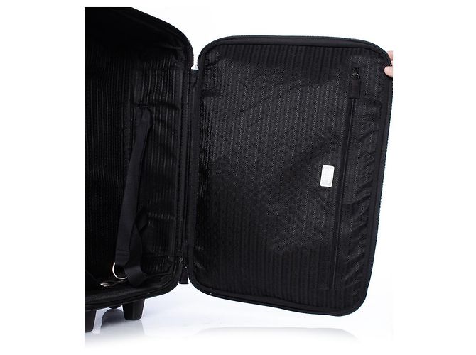 Prada, piccolo bagaglio a mano in nylon Nero - vista 9