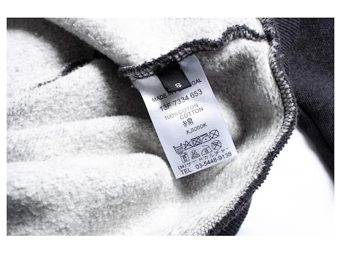 GIVENCHY, Jersey gris de cuello redondo con estampado - vista 5