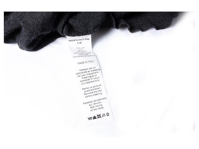LANVIN, Graues Wollkleid - Ansicht 6