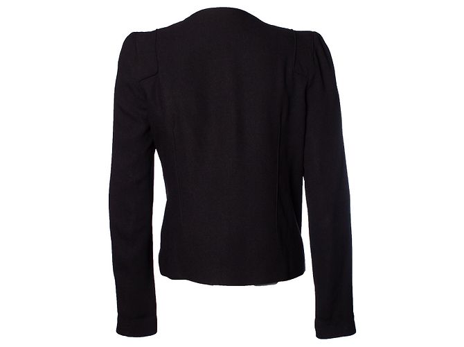 Autre Marque Vanesa Bruno, Blazer avvolgente nero - vista 2