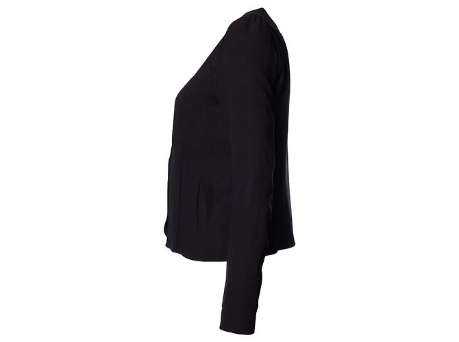 Autre Marque Vanesa Bruno, Blazer avvolgente nero - vista 3