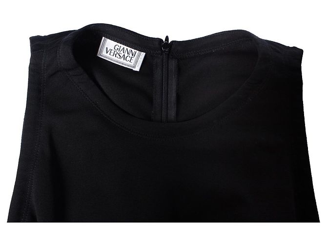 Gianni Versace, Schwarzes Kleid - Ansicht 7