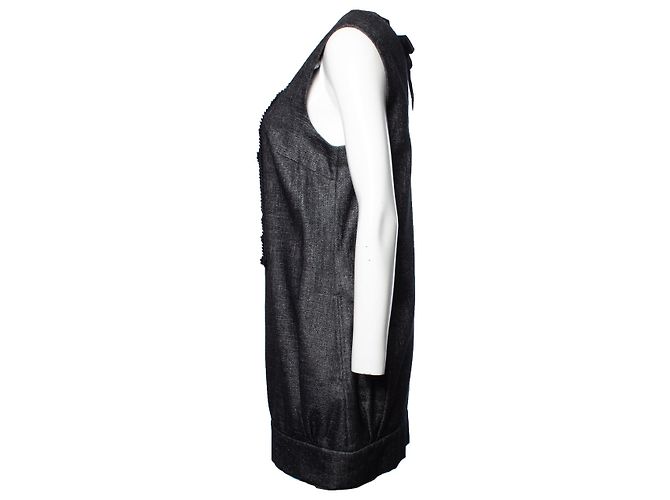 By Malene Birger VON MALENE BIRGER, Graues Kleid mit Schleife - Ansicht 4
