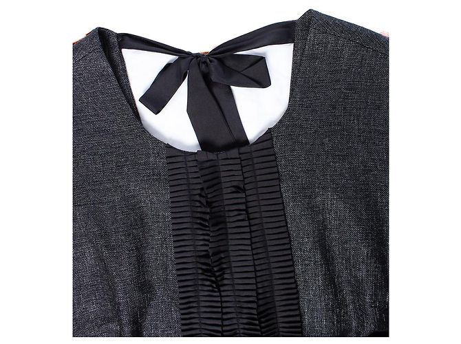 By Malene Birger VON MALENE BIRGER, Graues Kleid mit Schleife - Ansicht 8
