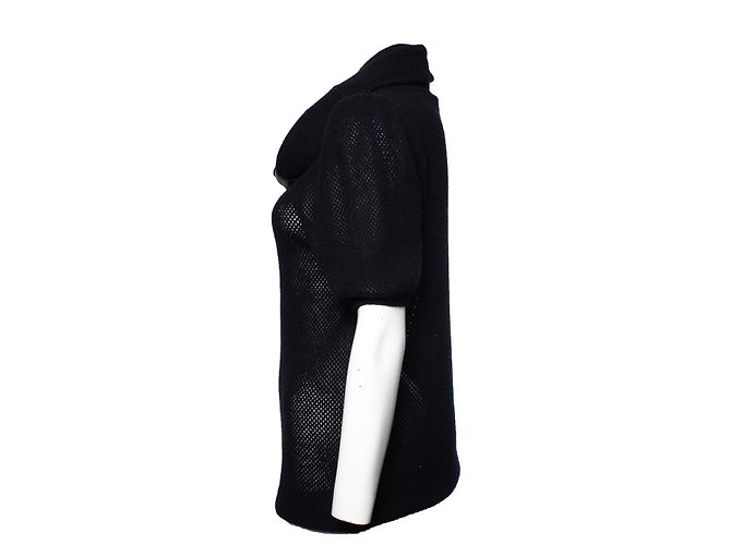 MARC JACOBS, top negro con cuello alto - vista 4