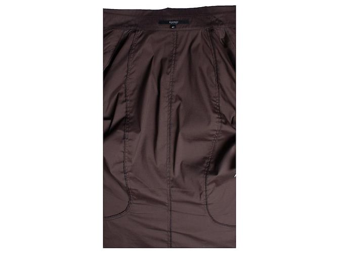 Camisa Gucci marrón de algodón Castaño - vista 6