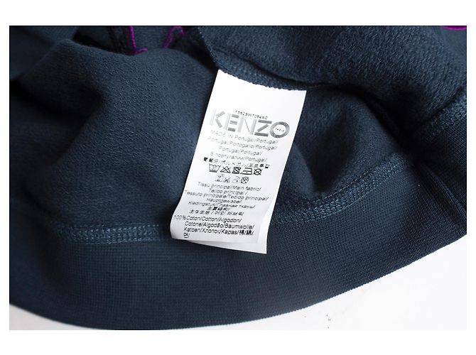 Kenzo, suéter superior azul - vista 6