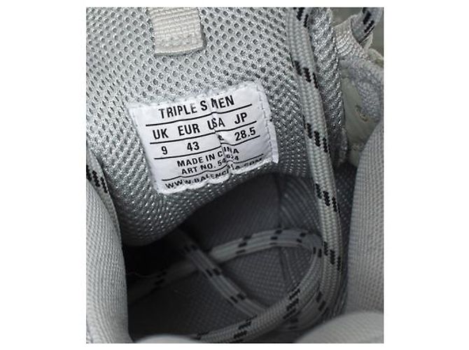 Balenciaga, Triple S-Sneaker in Grau - Ansicht 9