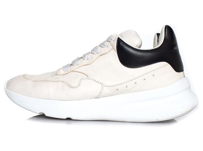 Alexander McQueen, cremefarbene Turnschuhe - Ansicht 2