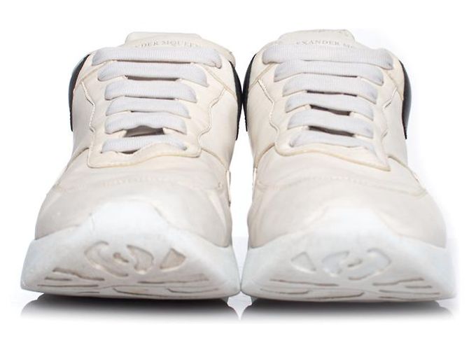 Alexander McQueen, cremefarbene Turnschuhe - Ansicht 5