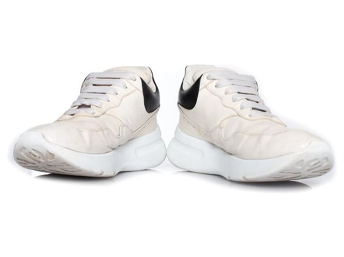 Alexander McQueen, cremefarbene Turnschuhe - Ansicht 6