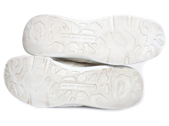 Alexander McQueen, cremefarbene Turnschuhe - Ansicht 7