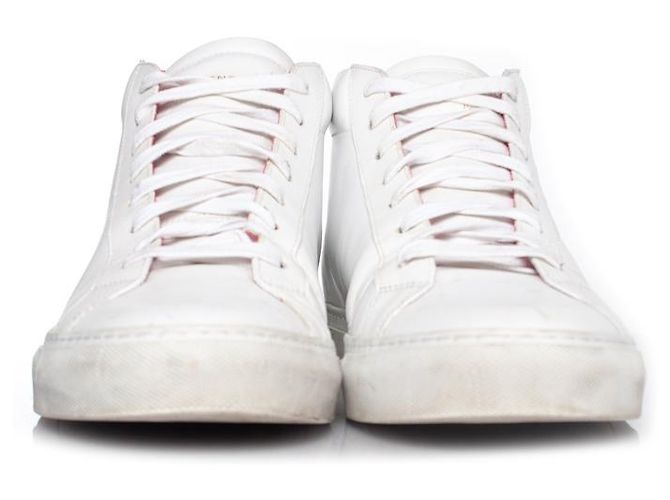 Givenchy, baskets montantes blanches - vue 5