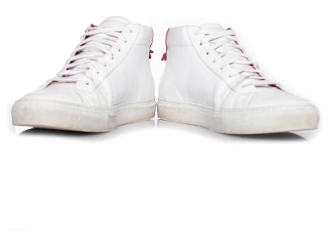 Givenchy, baskets montantes blanches - vue 6