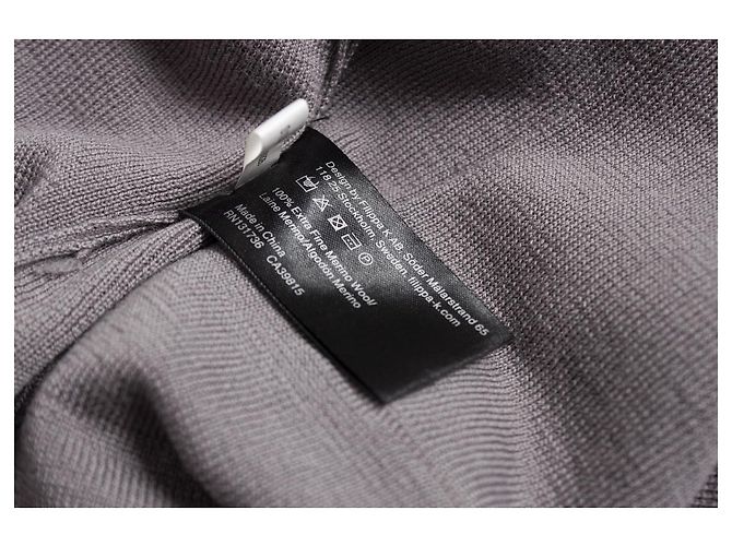 Filippa K, Lavendelfarbener Wickel-Cardigan Lila - Ansicht 5
