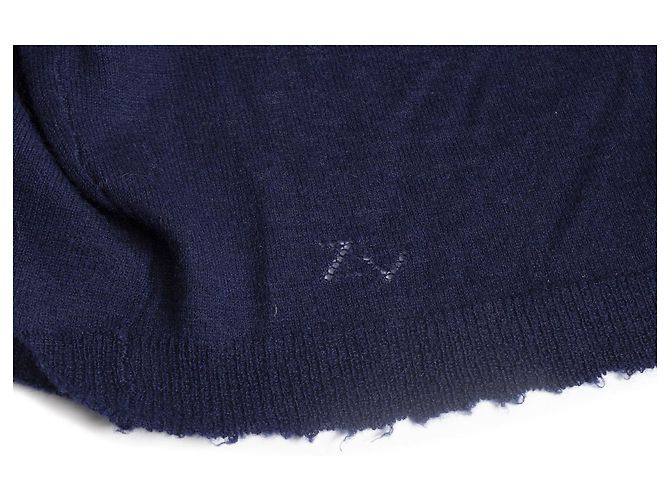 Autre Marque ZADIG & VOLTAIRE, Kaschmiroberteil mit Strass Blau - Ansicht 5