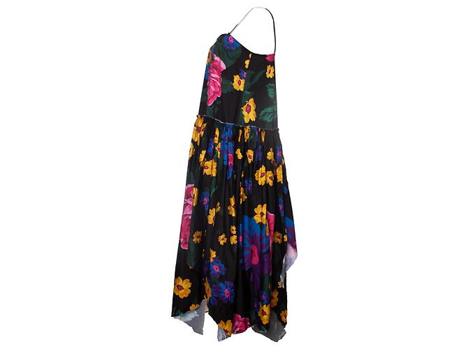 Autre Marque Marke Almeida, Maxikleid mit Blumenmuster Mehrfarben - Ansicht 3
