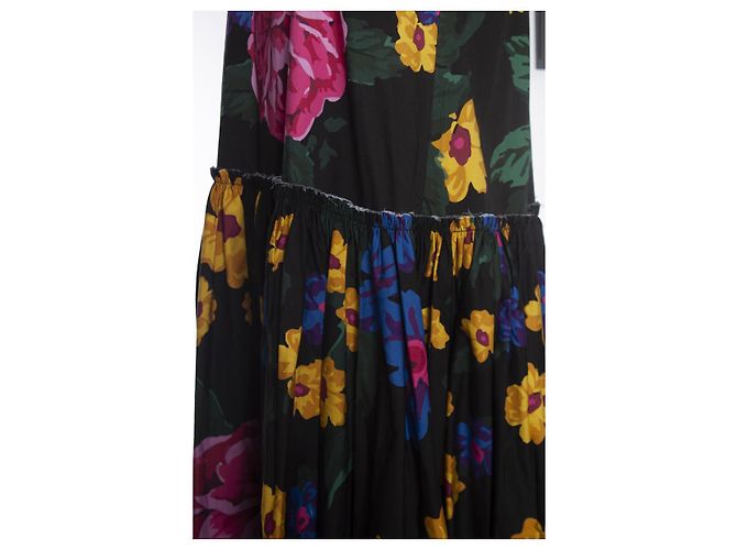 Autre Marque Marke Almeida, Maxikleid mit Blumenmuster Mehrfarben - Ansicht 5