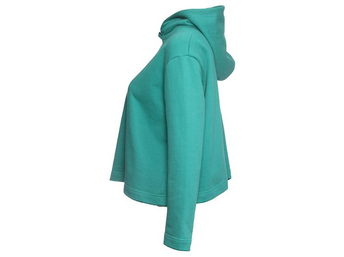 Balenciaga, Grüner Kapuzenpullover - Ansicht 2