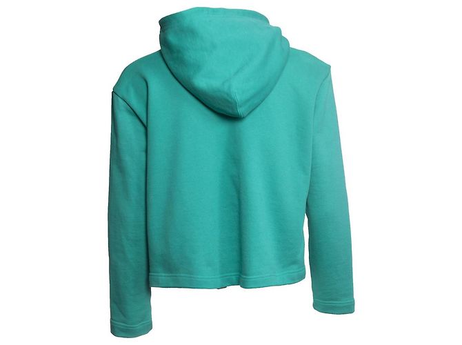 Balenciaga, Grüner Kapuzenpullover - Ansicht 3
