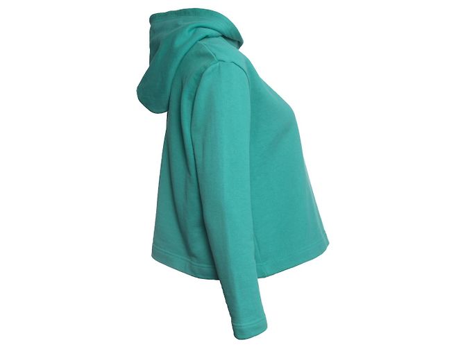 Balenciaga, Grüner Kapuzenpullover - Ansicht 4
