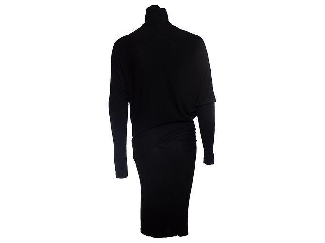 Vaqueros Plein Sud, Vestido largo negro - vista 2