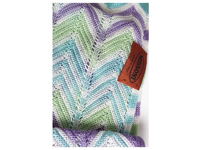 MISSONI, mehrfarbiger Zick-Zack-Schal Mehrfarben - Ansicht 5
