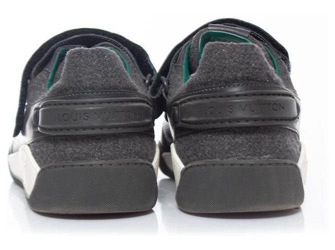 Louis Vuitton, Baskets à scratch Damier Gris - vue 6