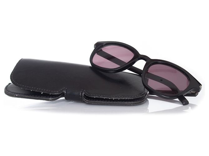 SAINT LAURENT, Classico 1 Occhiali da sole neri Nero - vista 6