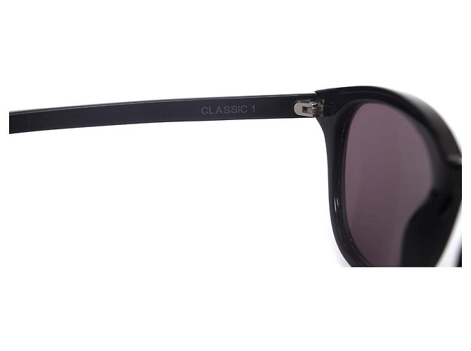 SAINT LAURENT, Classico 1 Occhiali da sole neri Nero - vista 8