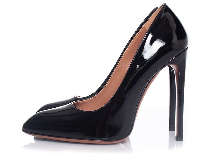 Alaïa Alaia, Décolleté in vernice nera Nero - vista 2