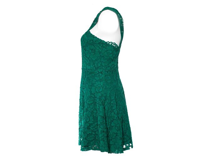 Sandro, Vestido de encaje sin mangas Riviera verde. - vista 4
