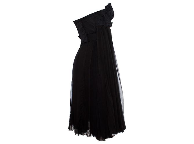 Louis Vuitton, Schwarzes Cocktailkleid - Ansicht 2