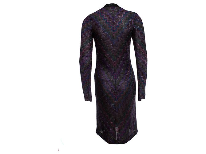 MISSONI, Lila Lurex-Cardigan - Ansicht 2