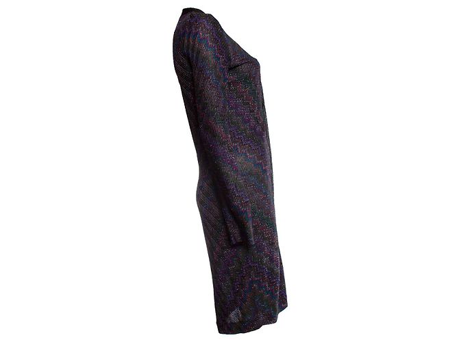MISSONI, Lila Lurex-Cardigan - Ansicht 4