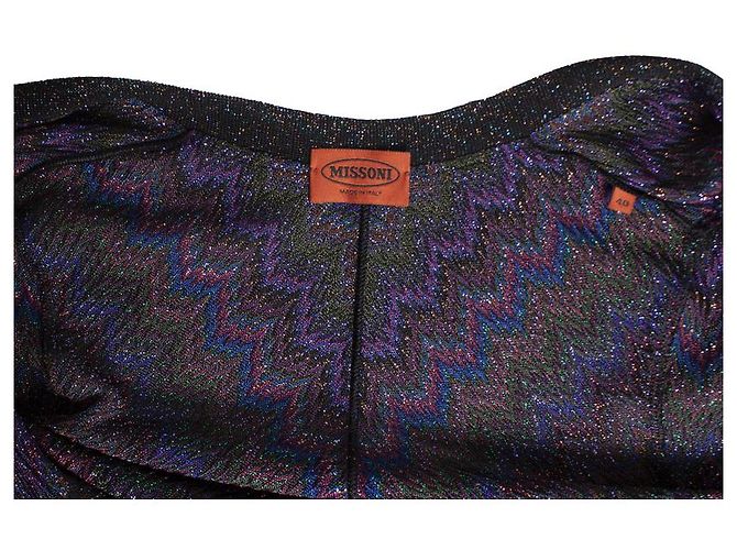 MISSONI, Lila Lurex-Cardigan - Ansicht 6
