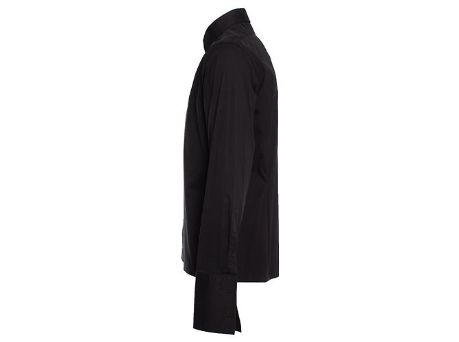Camicia Gucci nera in cotone XL Nero - vista 4