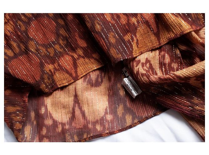 Autre Marque Ulla Johnson, Mehrfarbige Bluse mit Lurex Mehrfarben - Ansicht 6
