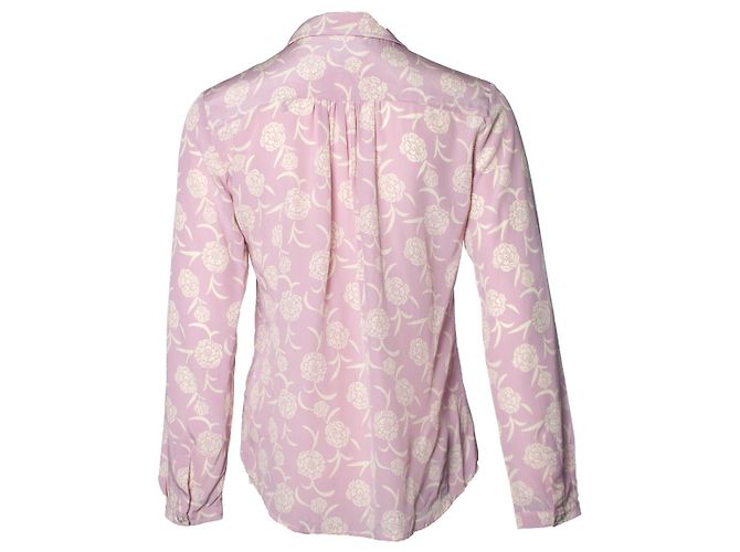 Autre Marque momoni, blusa con estampado floral Púrpura - vista 2