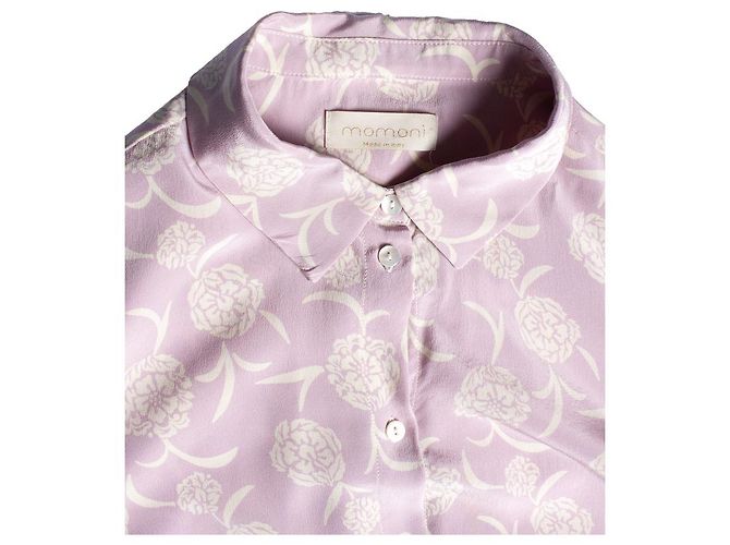 Autre Marque momoni, blusa con estampado floral Púrpura - vista 7